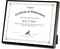 Golden State Art, 8.5x11 Aluminum Frame, Real Glass, Metal Frame for 8.5 by 11 inch Document, Certificate, Diploma. with Easel Stand (Black 1pack)...