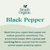 Simply Organic Black Pepper, 4 Oz...