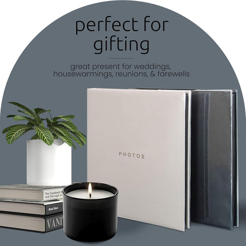 kieragrace KG Jocelyn Photo Album – Black, Holds 400 4" x 6" Photos...