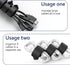 Cord Organizer 3 Pack Reusable Cable Straps, 3 in 1 Multipurpose Cable Protector for Earbuds Earphone Headphone Headset Wrap Winder Holder Keeper ...