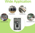 DC 12-60V Motor Speed Controller 20A Adjustable PWM Controller Switch Forward/Reverse Electric Motor Speed Regulator Suitable for DC Brush Motor...