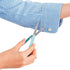 PLUS Pen Style Compact Twiggy Scissors with Cover 3-Pack Turquoise...