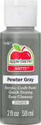 Apple Barrel Acrylic Paint in Assorted Colors (2 oz), 20580, Pewter Grey...