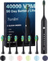 7AM2M Sonic Electric Toothbrush, Soft Toothbrushes for Adults and Kids with 6 Brush Heads, One Charge Use for 90 Days, 5 Modes with 2 Minutes Buil...