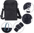 Crossbody Cell Phone Bags w/RFID Blocking-Casual Water Resistant Nylon Fanny Pack/Waist Phone Purse Pouch Crossbody Wallet Phone Bag Mini Shoulder...