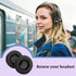 Replacement Earpads Cushions for Plantronics Headset 50mm Ear Cushions Compatible with Plantronics Blackwire C320 3210 3220 3320 HW251N HW261N HW5...