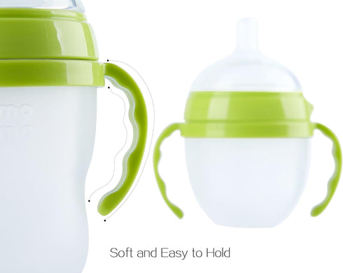 Compatible Baby Bottle Handle for Comotomo Bottles 8 oz & 5 oz, 3 Count, Green...