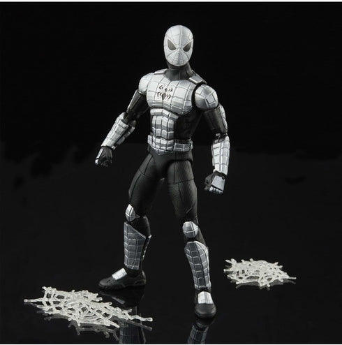Spider-Man Marvel Legends Series 6-inch Spider-Armor Mk I Action Figure Toy, Includes 4 Accessories: 2 Alternate Hands and 2 Web FX...