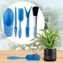 5 Pcs Mini Garden Tool Set Hand Tools Succulent Tools Transplanting Tools Set Succulent Care Plastic Kit Bonsai Potting Soil Indoor for Succulent ...