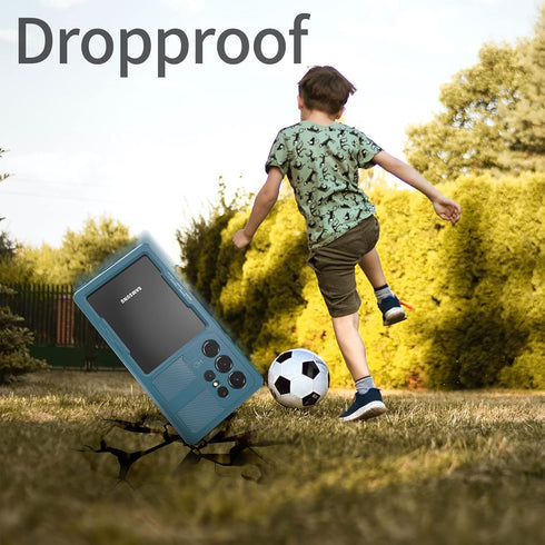 Waterproof Samsung Galaxy S23 Ultra Case with Built-in Screen Protector, Heavy Duty Full Body Protection, Shockproof Clear Blue Cover...