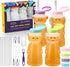 Special Supplies Honey Bear Straw Cup For Babies, 4-Pack, Fun Animal-Shaped Baby Led Weaning Training Drink for Straw Training and Weaning...