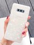 J.west Galaxy S10e Luxury Sparkle Glitter Pattern Slim Clear TPU Silicone Protective Phone Case - Colorful...