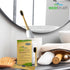 Electric Toothbrush Replacement Heads 4pk – Charcoal Infused Bamboo - Sustainable BPA Free Electric Toothbrush Heads...