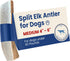 Split Elk Antler Dog Chew - Premium Elk Antlers - Medium - Best for Dogs Under 40 pounds...