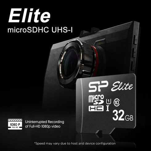 Silicon Power Elite 32GB 5-Pack MicroSD Card with Adapter...