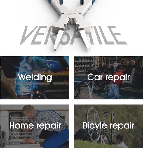 YESWELDER 8" MIG Welding Pliers, Anti-Rust MIG Welding Pliers for Professional Welding - Reliable and Durable...