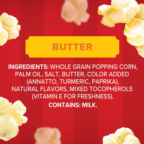 Orville Redenbacher's Butter Popcorn, 3.29 Ounce Classic Bag...