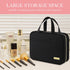 HOTOR Travel Toiletry Bag - Toiletry Bag w/Hanging Hook - Spacious Toiletry Bag for Women & Men, Makeup Bag/Big Comparment, Waterproof for Travel ...