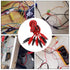 10 Groups 1M Alligator Clips Electrical, Insulated Test Leads with Alligator Clips, Stamping Double-Ended Jumper Wires for Electrical Testing...
