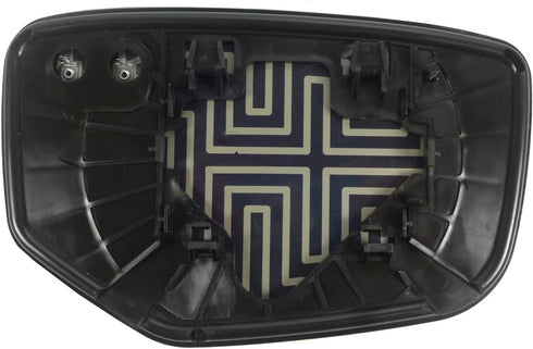 Fit System 33215 Driver Side Heated Mirror Glass w/Backing Plate, Honda Accord, Excluding Crosstour Model, 4 7/8" x 7 5/8" x 7 3/4"...