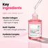 GLAM UP Plump Nourishing Dive in Real Marine Collagen Serum - Anti Aging with Hyaluronic Acid, Lifting,Tightening Skincare, Repair Skin with Pepti...