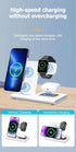3 in 1 Wireless Charger for iPhone, Wireless Charging Station for Apple Devices, Wireless Charger for iPhone 15 14 13 12 11 X Pro Max & Apple Watc...