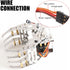 Premium Mechanical Arm Claw with Servo for Robot Hand, Black Metal Robot Gripper Kit, RC Fingers Paw DIY Robotic Part Manipulator Clamp for Arduin...