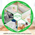 Washing Machine Clothes pet Hair Removal Stick, lint Laundry Balls, Reusable lint Hair Catcher, Effective cat and Dog Hair Catcher for Washing Mac...