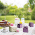 Kslong 50pcs Purple Butterfly Favor Boxes Girl Baby Shower Butterfly Candy Box Decoration Party Birthday Wedding Small Gift Boxes (Purple)...