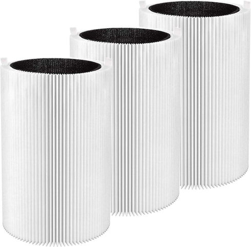 Smilyan 3 Pack Blue Pure 411 Replacement Filters for Blueair Blue Pure 411 411+ 411 Auto and Mini Air Purifier...