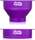 The Original Proper Popper Microwave Popcorn Popper, Silicone Popcorn Maker, Collapsible Bowl BPA Free & Dishwasher Safe - (Purple)...