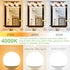 4 Pack G25 LED Globe Light Bulbs for Bathroom 4000K Daylight, E26 Base Vanity Light Bulbs 60W Incandescent Equivalent, 5W Round Light Bulbs, 500LM...