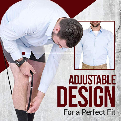Hold’Em Garter Grip Shirt Stays MADE IN USA Ultra Soft Plush Elastic with Durable Everlasting Garter Grips - Stirrup...