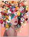 Paint by Numbers for Adults, DIY Girls Adult Paint by Numbers Kits on Canvas Flowers Painting Kits for Kids Beginner 16x20 inch Flameless Oil Pain...