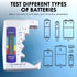 Battery Tester Universal Battery Checker with LCD Display Digital Multi Purpose Small Battery Checker for All Battery C AA AAA D N 9V 6F22 1.5V Bu...