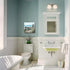 Bathroom Wall Art Coastal Décor Nautical Boat on Beach Canvas Picture Ocean Seagull Seascape Canvas Print Sea Bird Farmhouse Artwork for Seashore ...