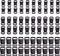 JIAKAI 60 pcs -5/8, 1/2, and 3/8 inch Black Plastic Contoured Side Release Buckles For Paracord Bracelets(20 Each)...