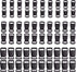JIAKAI 60 pcs -5/8, 1/2, and 3/8 inch Black Plastic Contoured Side Release Buckles For Paracord Bracelets(20 Each)...