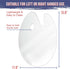 U.S. Art Supply 11.8" x 15.8" Clear Oval-Shaped Acrylic Painting Palette - Thick Transparent Plastic Artist Paint Color Mixing Tray - Non-Stick, E...