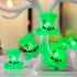 Impress Life Green Hat String Lights, Battery Operated/USB Plug-in 10ft LED with Remote for Decor Bedroom Home Garden Wedding Party for New St. Pa...