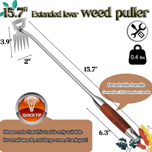 Weed Puller Weed Puller Tool Weeding Tool Weeder Tool Weed Tool Weeding Tools Gardening Weeding Tools Gardening Long Handle Weeding Artifact uproo...