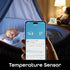 Geeni Smart Temperature and Humidity Monitor Sensor - Indoor Wireless WiFi Thermometer Hygrometer for House, Alexa, Google Home App Controlled, Ba...