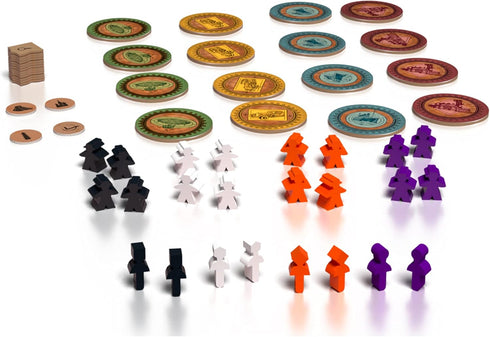 Lost Explorers Board Game - Embark on a Worldwide Quest to Discover a Lost World! Strategy Game for Kids & Adults, Ages 10+, 2-4 Players, 35 Minut...