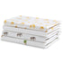 Delta Children 100% Cotton Flannel Baby Receiving Blankets for Girls and Boys – 30x30 Inches (Pack of 4), Safari Friends...