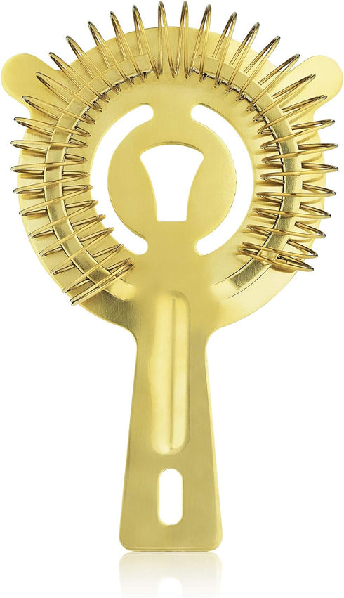 True 4-Piece Cocktail Shaker Set Includes Cobbler Shaker, Strainer, Jigger, Bar Spoon for Classic Cocktails, Mixed Drinks, Cold Brew, Home Bar Too...