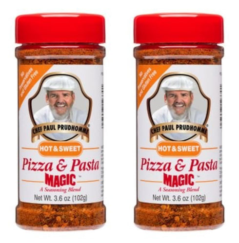Chef Paul Prudhommes Magic Seasoning Blend Pizza & Pasta 3.6 oz (Pack of 2)...