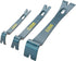ESTWING 3-Piece Pry Bar Set - 5.5", 7.5" & 10" Nail Pullers with Wide, Thin Blades & Forged Steel Construction - PB3PC, Blue...