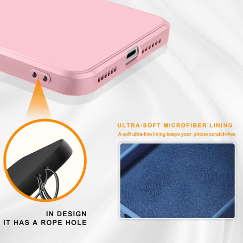 for iPhone 14 Pro Max Case,Liquid Silicone Gel Rubber Phone Case,Non-Yellowing Phone Bumper Cover,Multi-Color Silicone Phone Case,Full Body Ultra ...