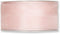 FloristryWarehouse Blush Pink Organza Ribbon 1.5 inches Wide Wired Fabric x 27 Yards roll. Made in Germany...