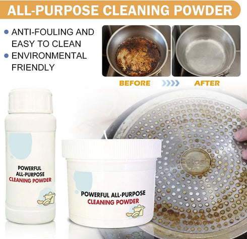Kitchen Foam Rust Remover, Instant Cleaning Powder, Multi-Purpose Cleaner Remover All-Purpose Powder...